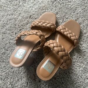 DV by Dolce Vita Tan Braided Sandals Casual